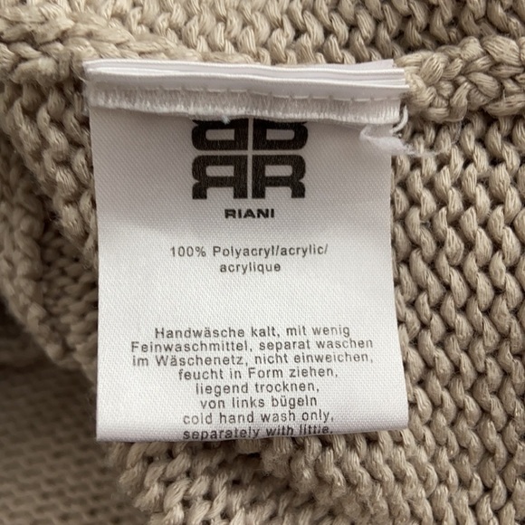 Riani I Two Toned Beige Cardigan - Picture 9 of 10